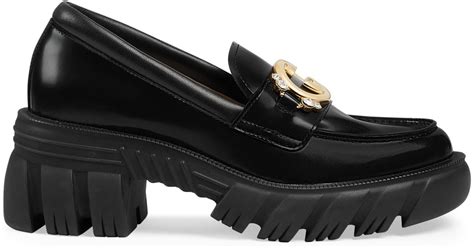 gucci interlocking loafer|women's Gucci loafers.